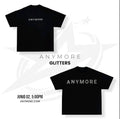 Playera ANYMORE Glitters Negro