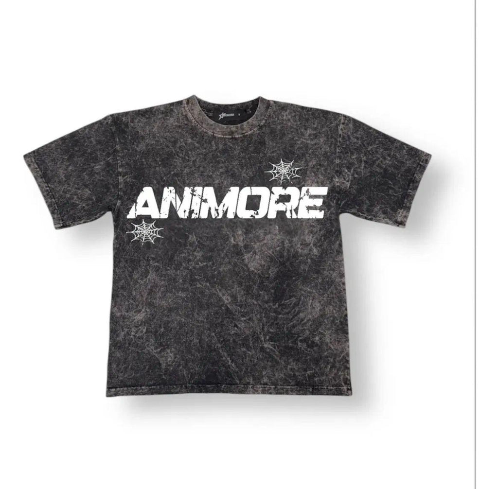 Playera ANYMORE Spider Web Skies Acid Wash