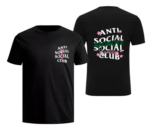 Playera Anti Social Social Club x Sad Boyz "Clave Ali" - Colaboración Exclusiva