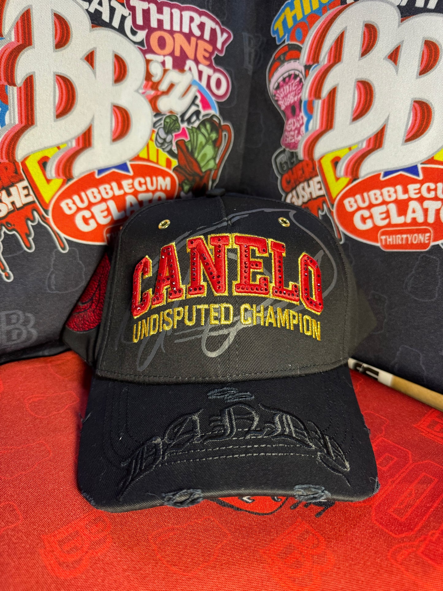 Gorra Dandy Hats x Canelo Álvarez “WBC Edition” - Colección Undisputed Limitada.
