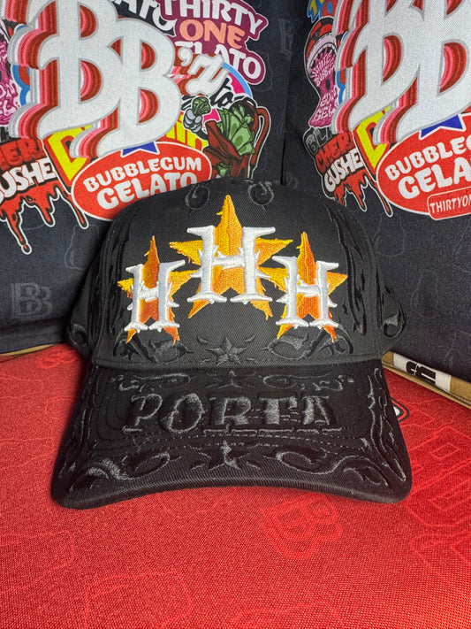 Gorra 31 Hats HHH PORFA Rude Negra  – Edición Limitada Streetwear.
