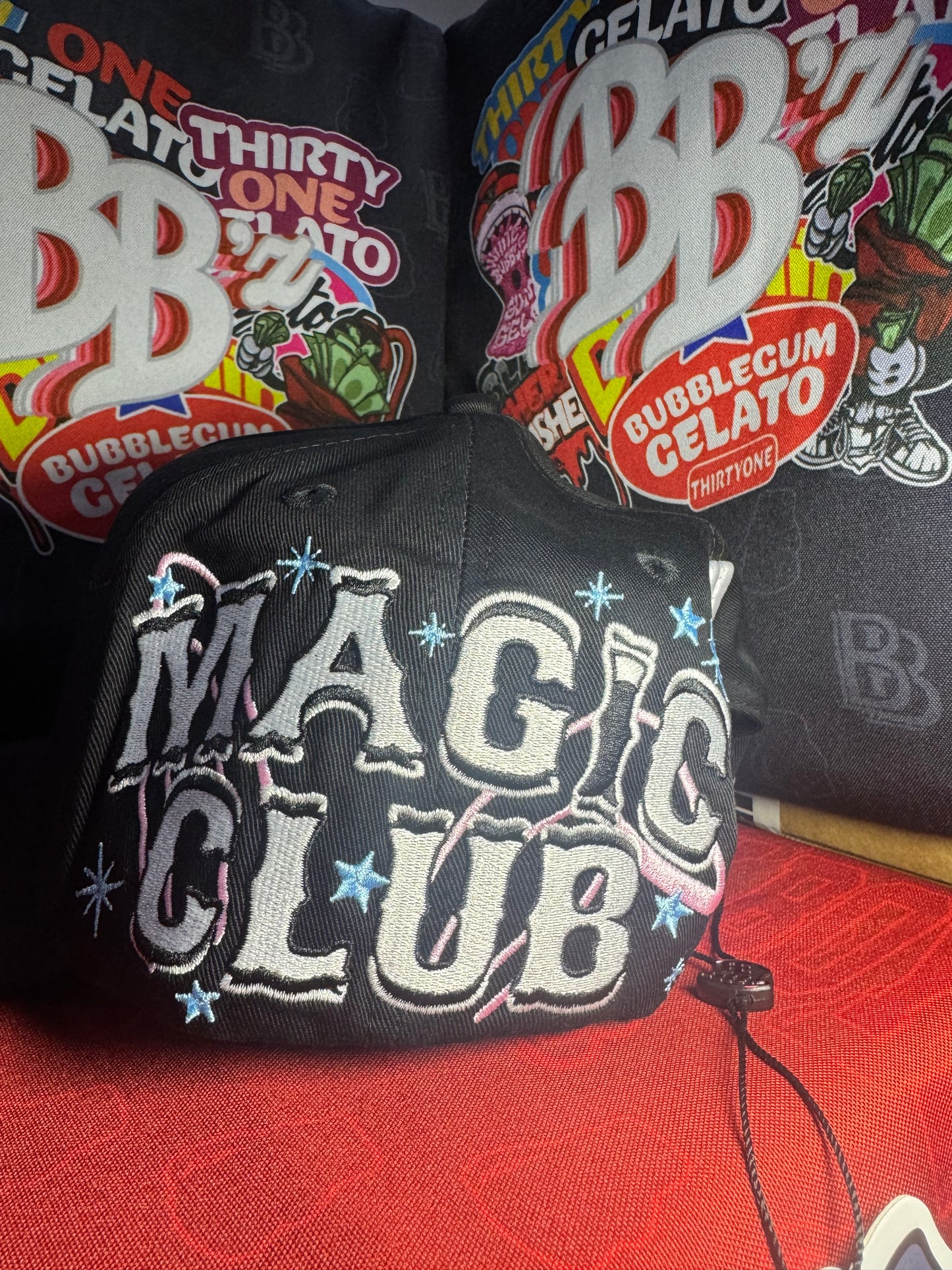 Gorra 31 Hats x El Mago “Magic Club” Negra – Edición Limitada