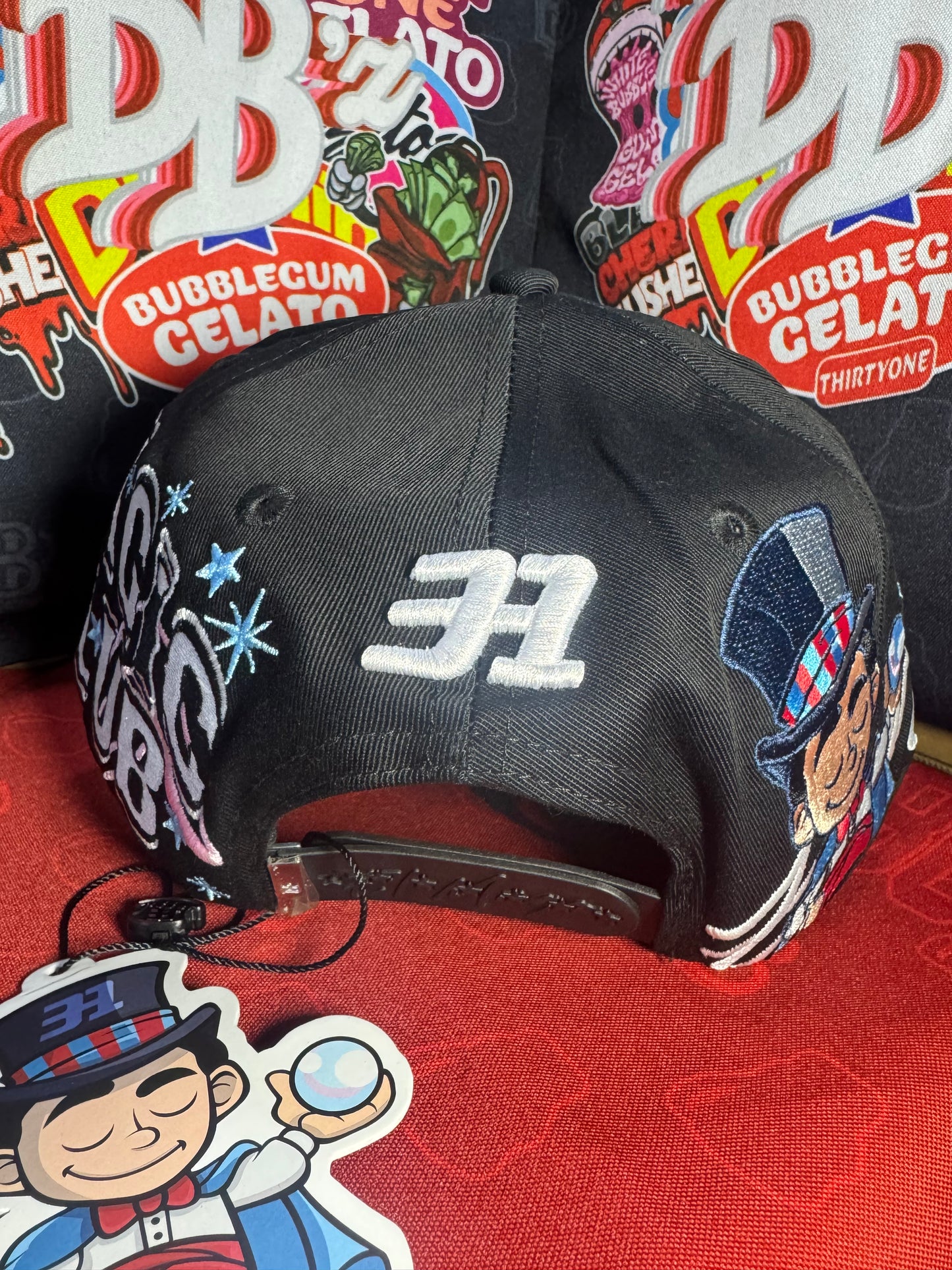 Gorra 31 Hats x El Mago “Magic Club” Negra – Edición Limitada