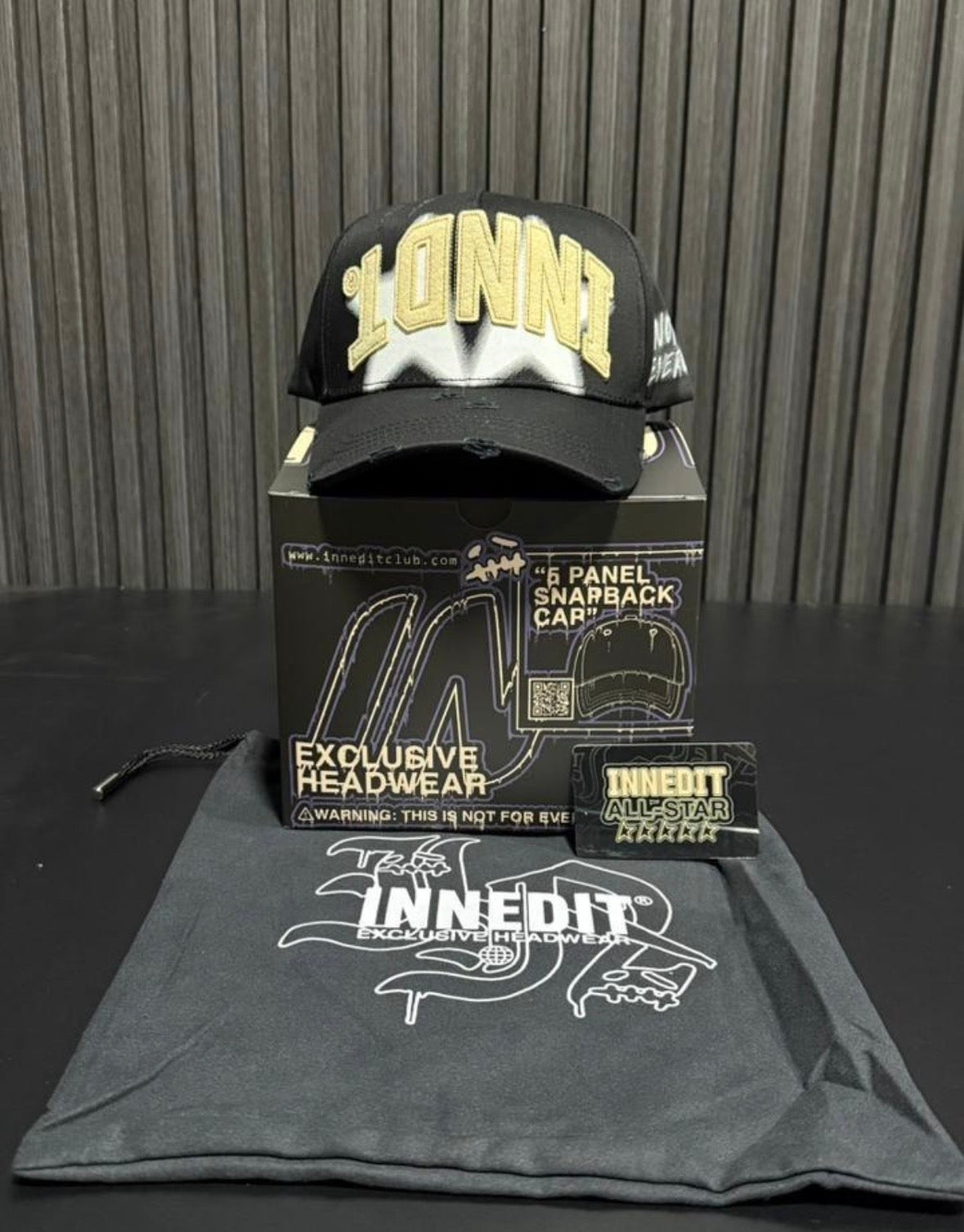 Gorra INNEDIT All-Star Snapback 6 Panel