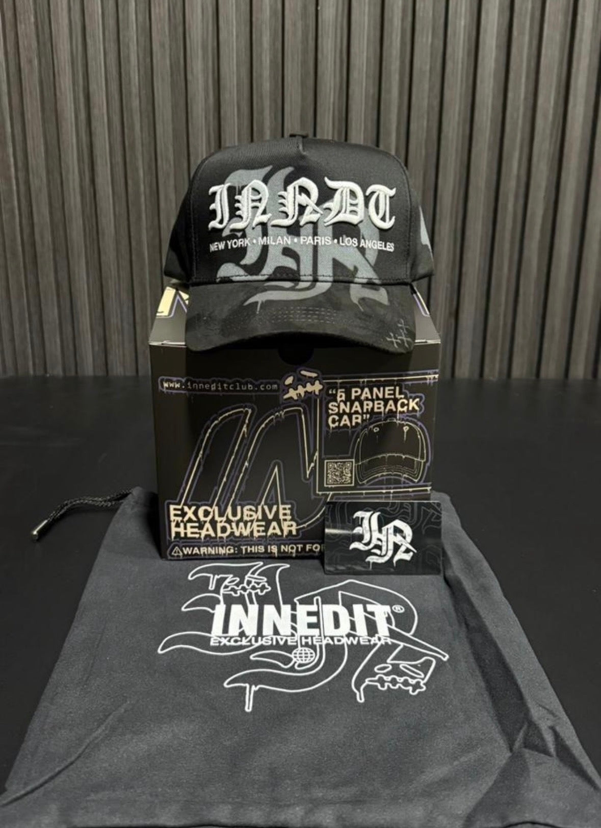 Gorra INNEDIT Ghost World Cities Snapback 6 Panel