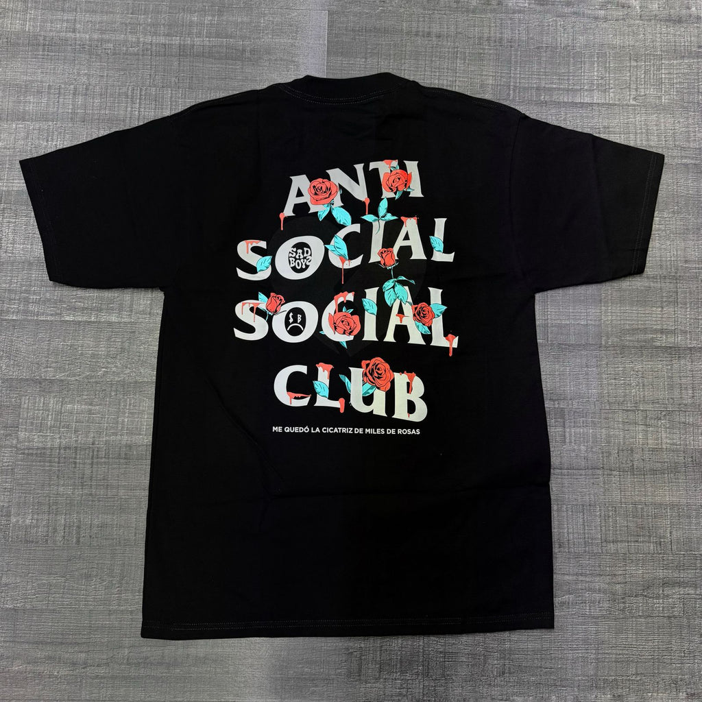 Playera Anti Social Social Club - Miles de Rosas